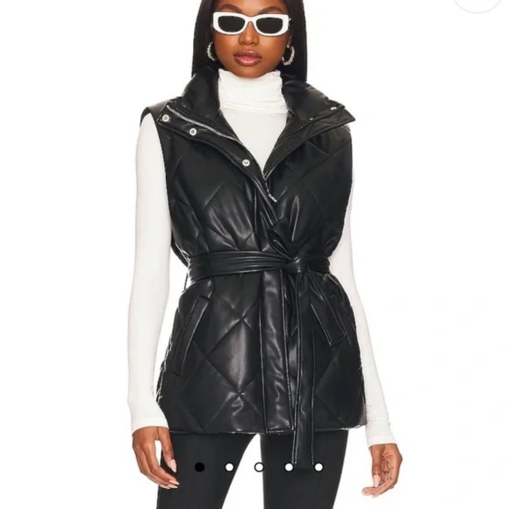 Vegan Leather Vest